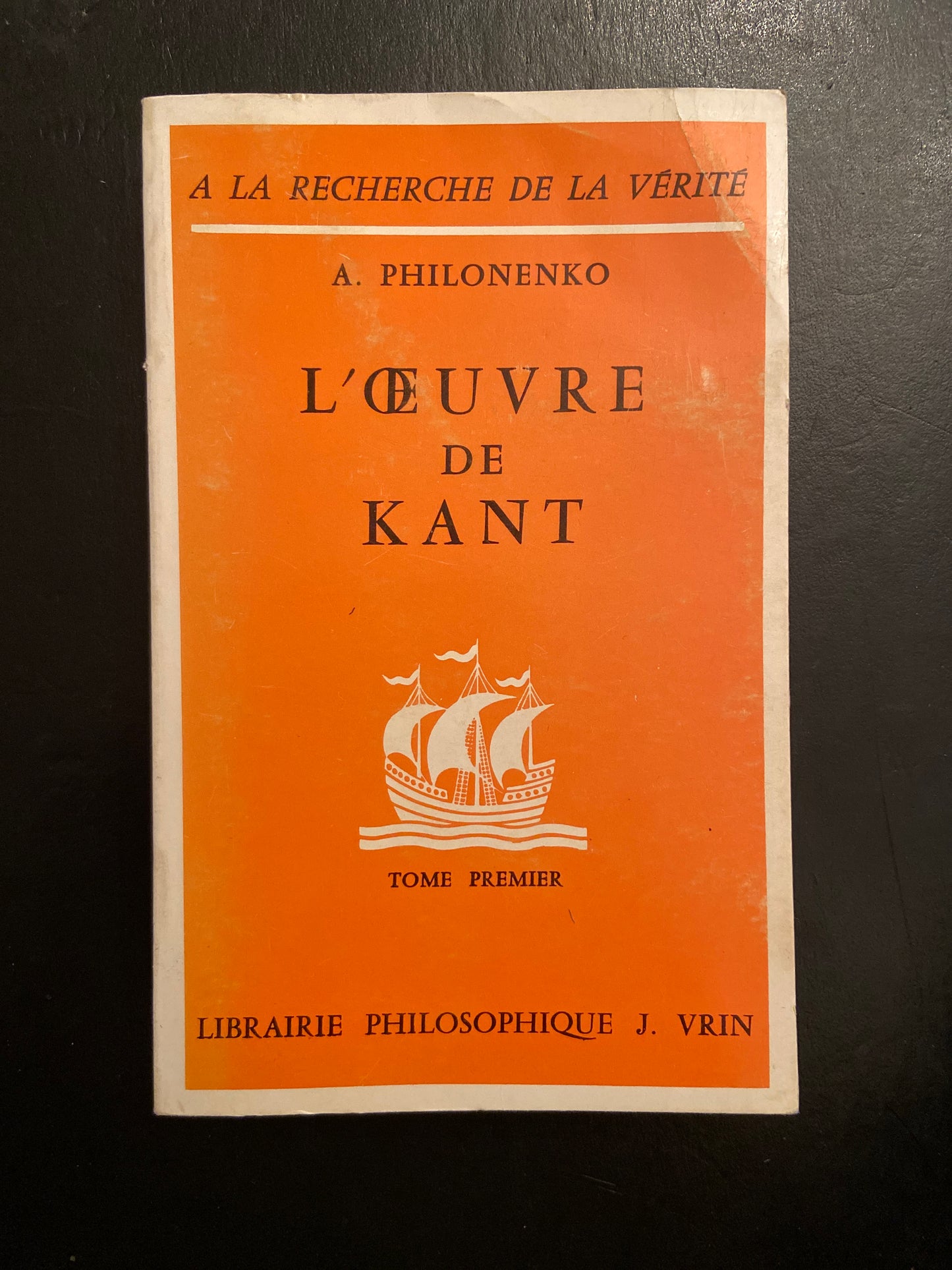 L'OEUVRE DE KANT - 2 TOMES