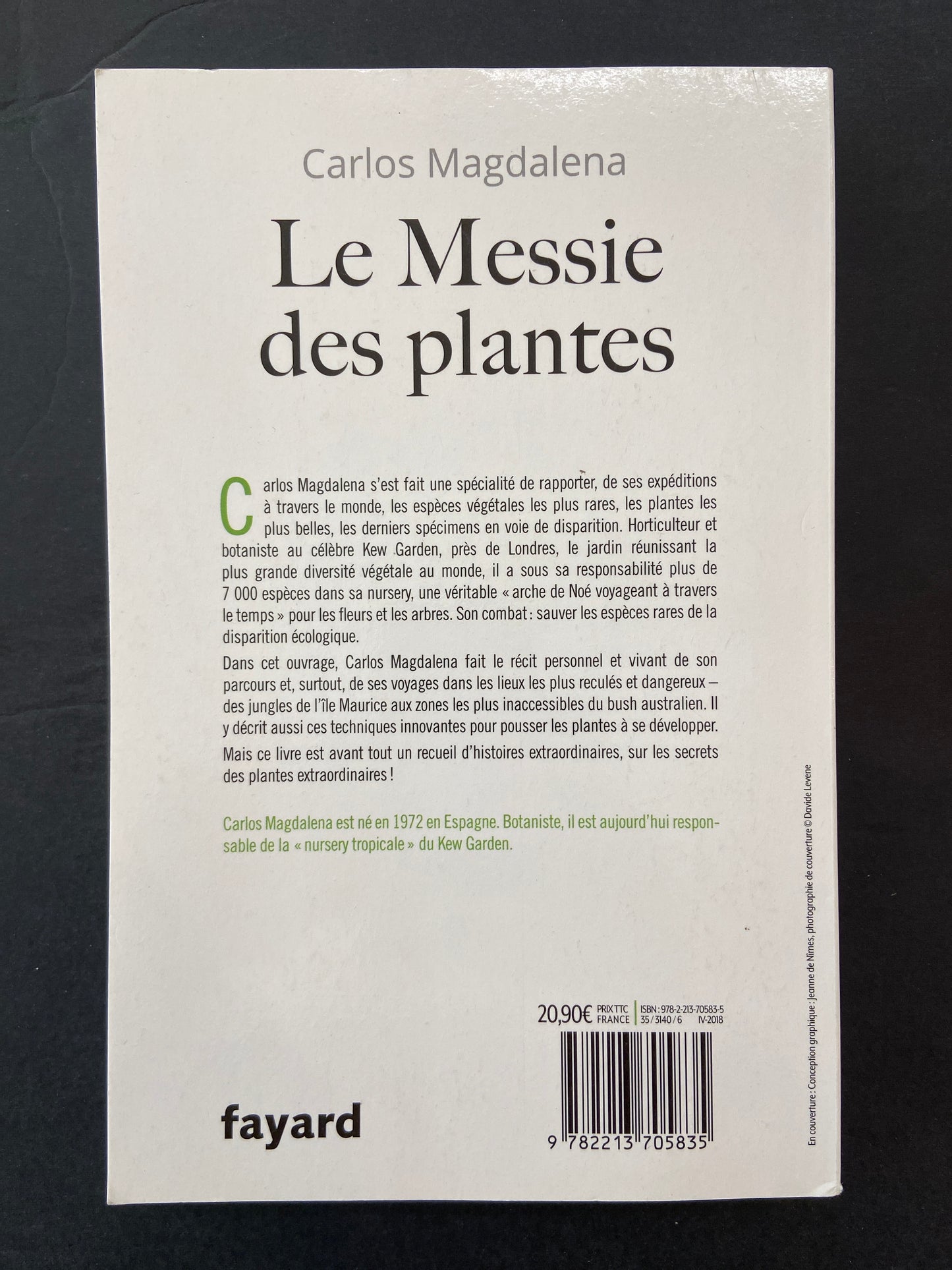 LE MESSIE DES PLANTES