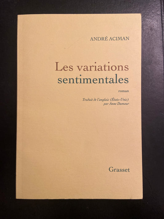 LES VARIATIONS SENTIMENTALES