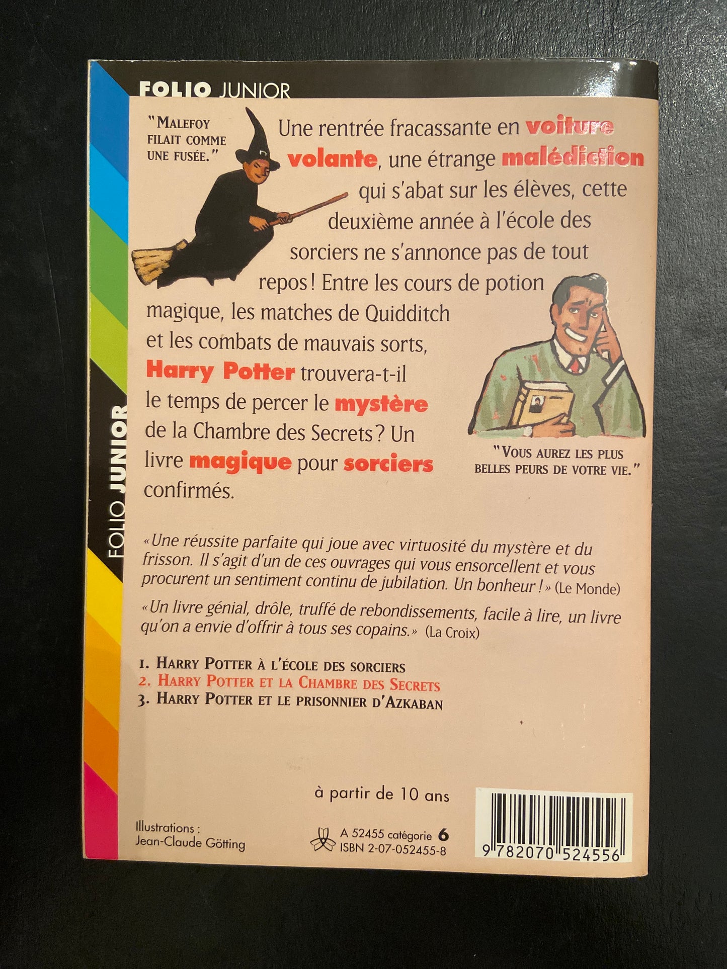 HARRY POTTER - TOME 02 - ET LA CHAMBRE DES SECRETS