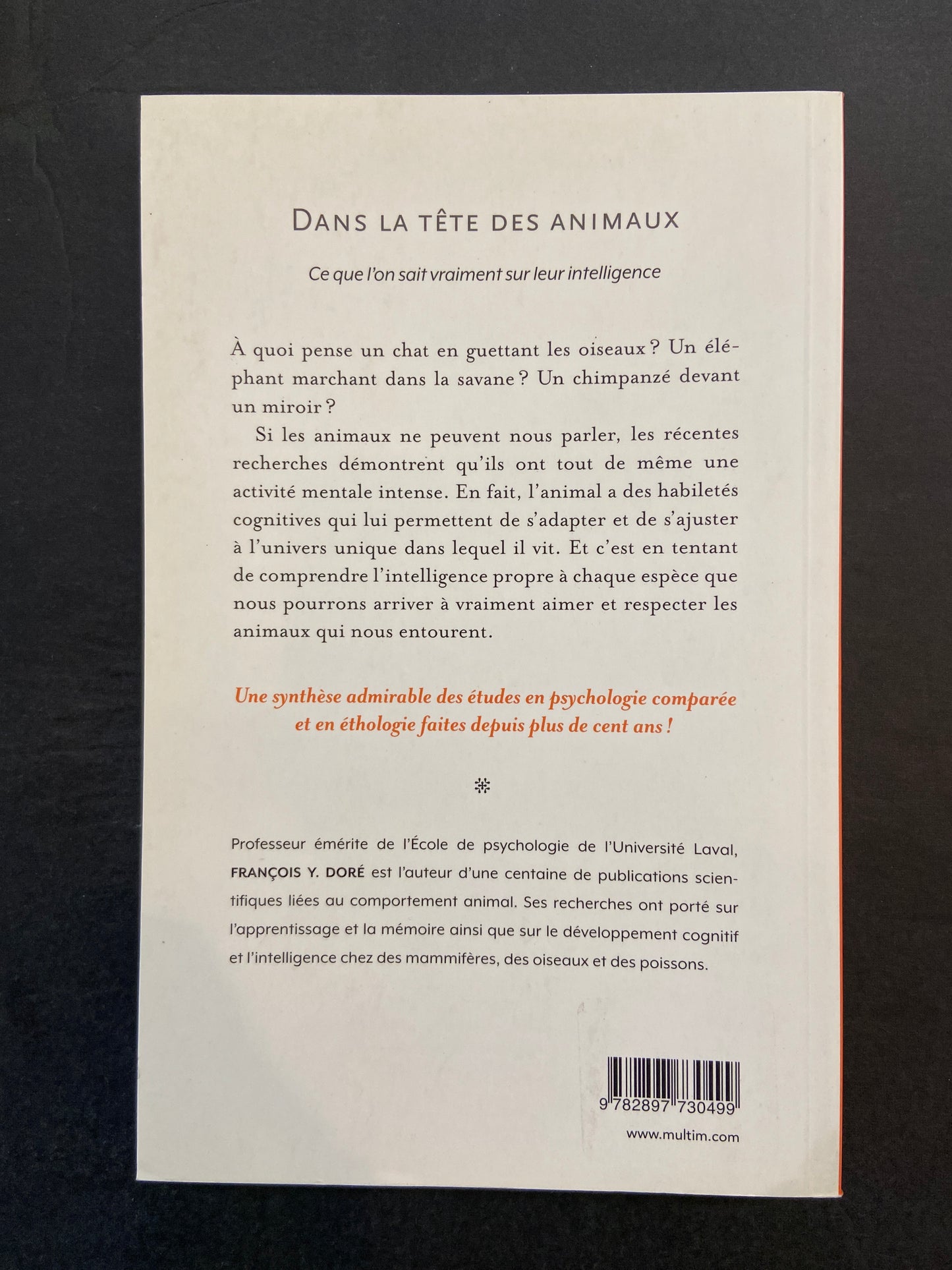 DANS LA TÊTE DES ANIMAUX