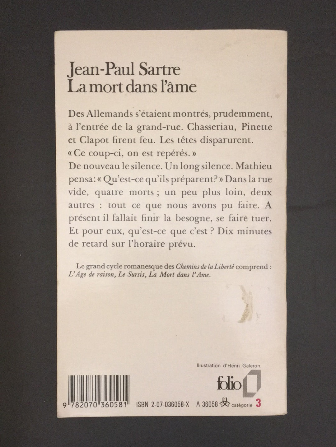 LA MORT DANS L'ÂME