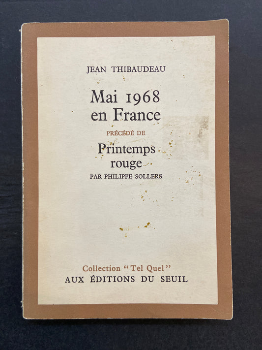 MAI 1968 EN FRANCE