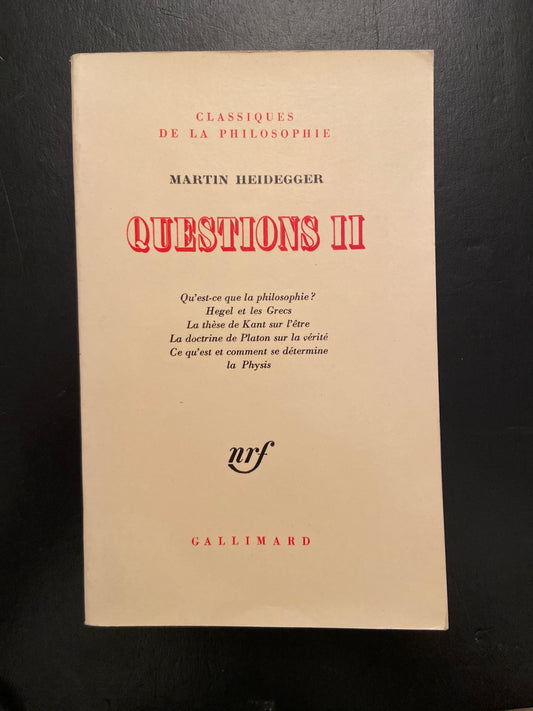 QUESTIONS II
