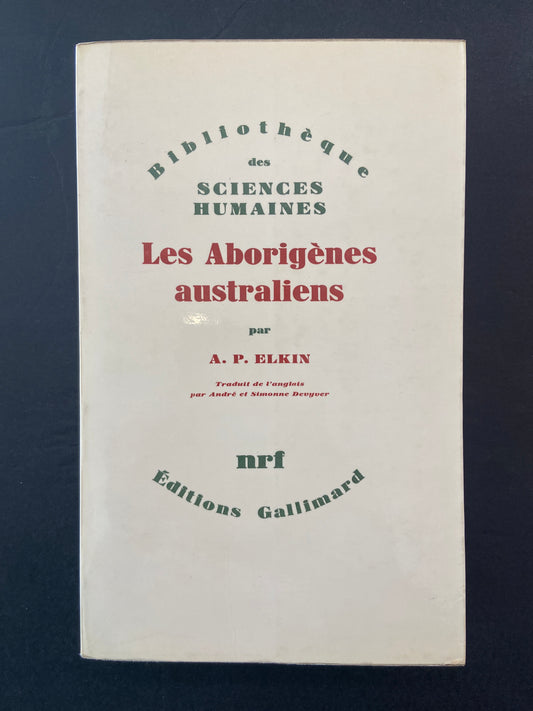 LES ABORIGÈNES D'AUSTRALIE