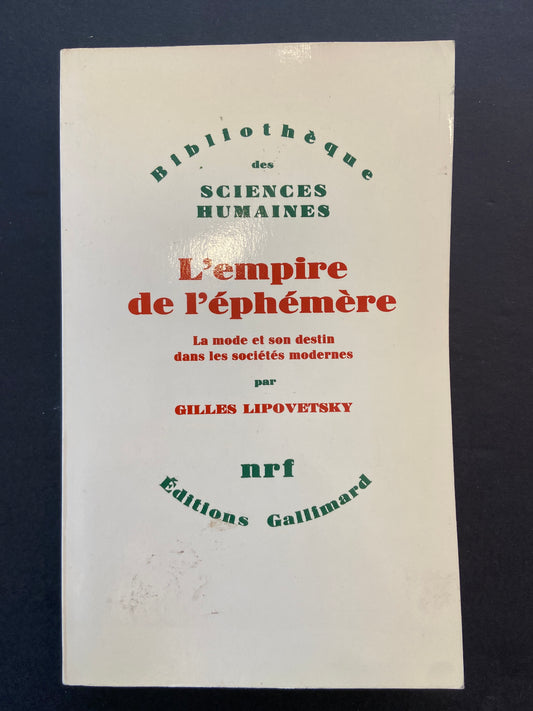 L'EMPIRE DE L'ÉPHÉMÈRE