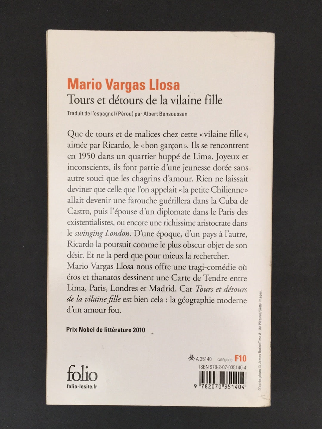 TOURS ET DÉTOURS DE LA VILAINE FILLE