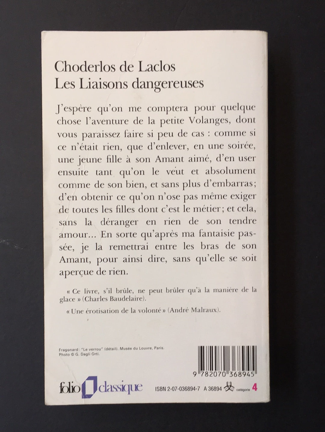 LES LIAISONS DANGEREUSES