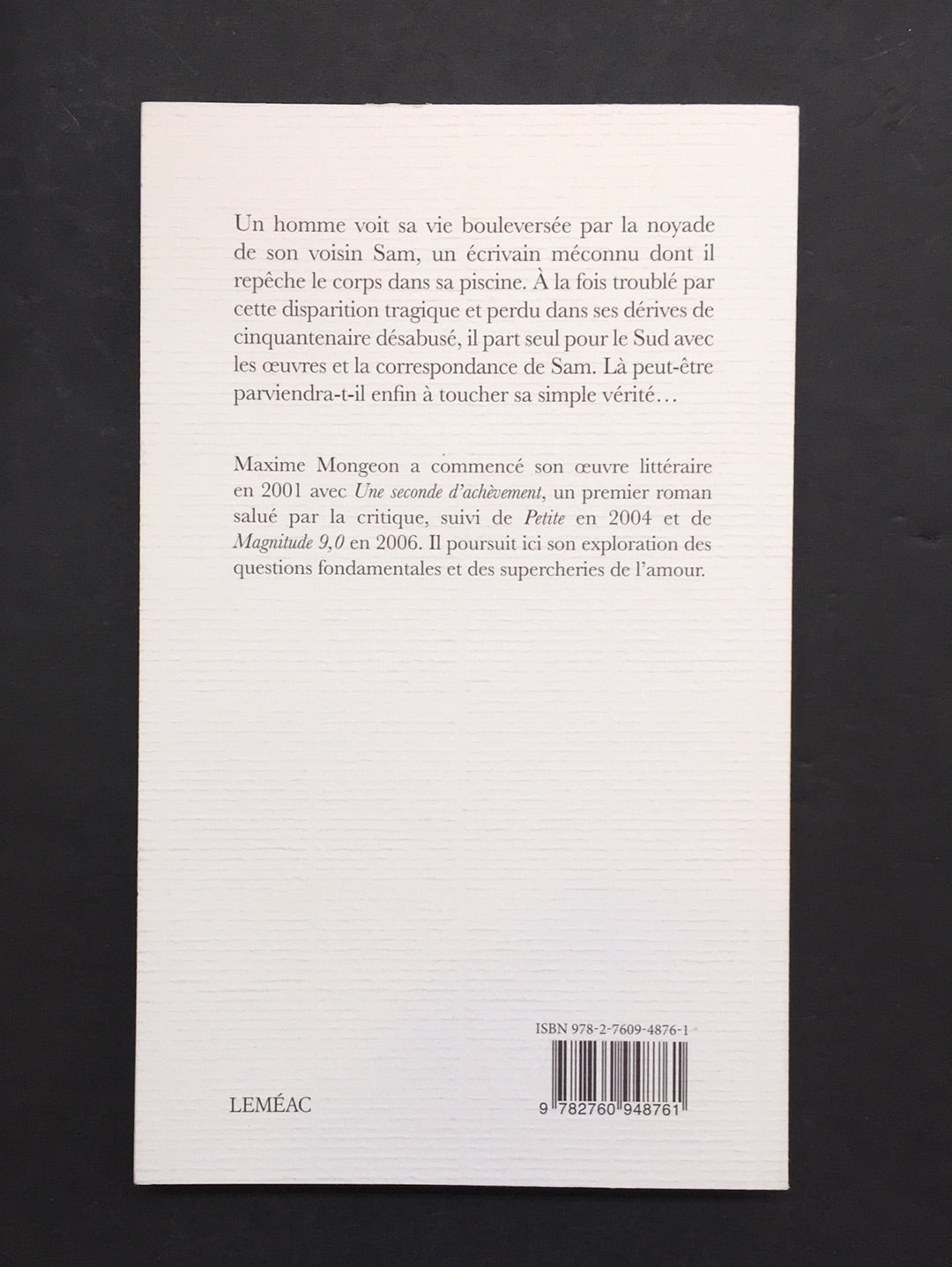 CETTE VIE QUI N'EST PAS LA TIENNE