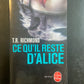 CE QU'IL RESTE D'ALICE