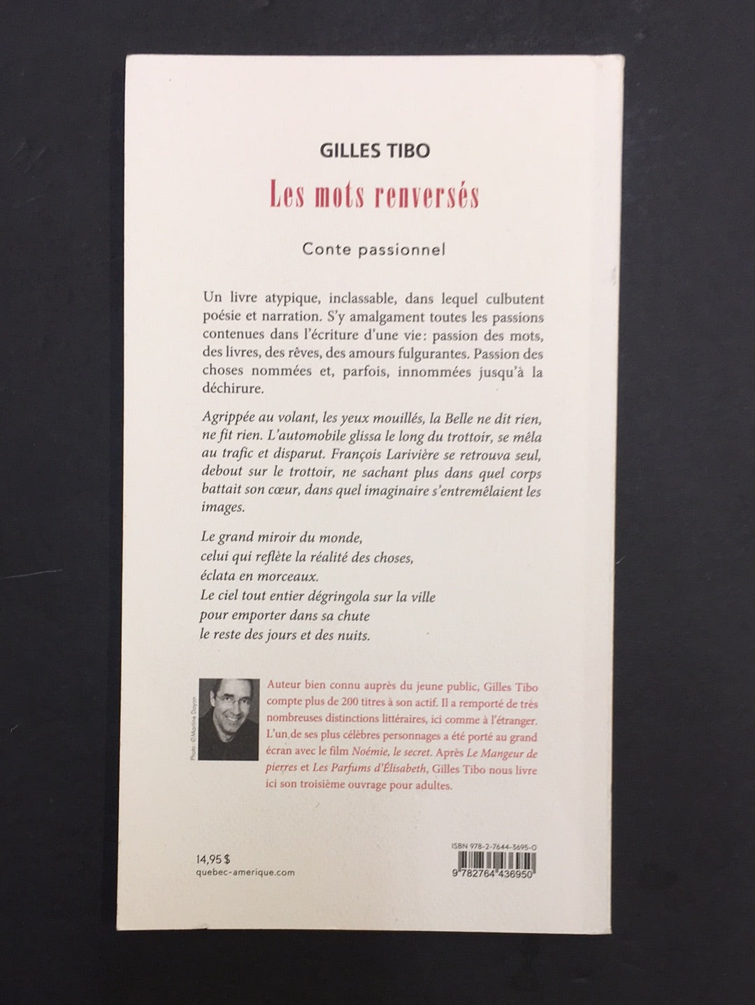LES MOTS RENVERSÉS