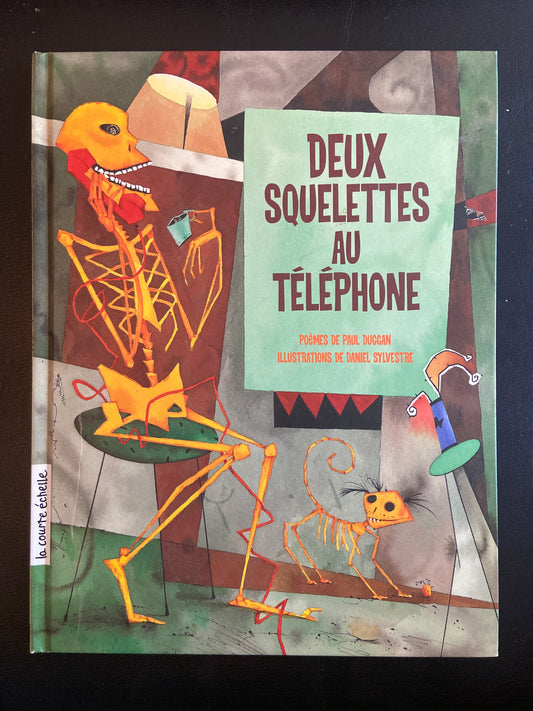 DEUX SQUELETTES AU TÉLÉPHONE
