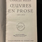 CHARLES PÉGUY - ŒUVRES EN PROSE 1909-1914