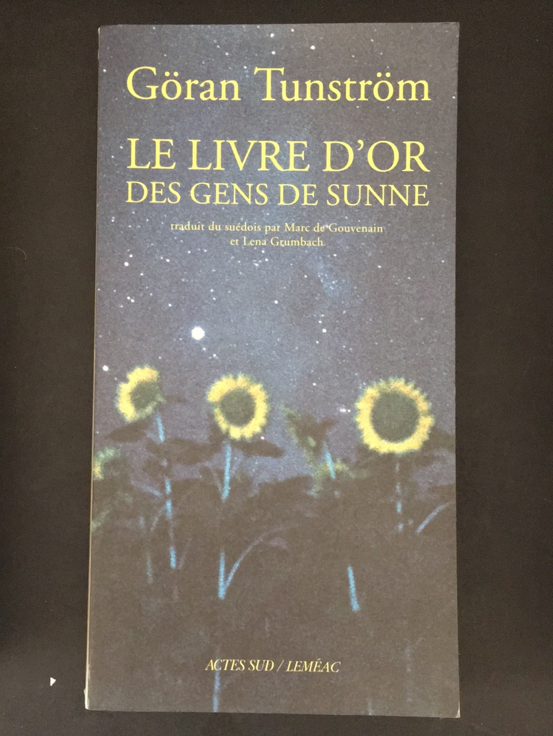 LE LIVRE D'OR DES GENS DE SUNNE