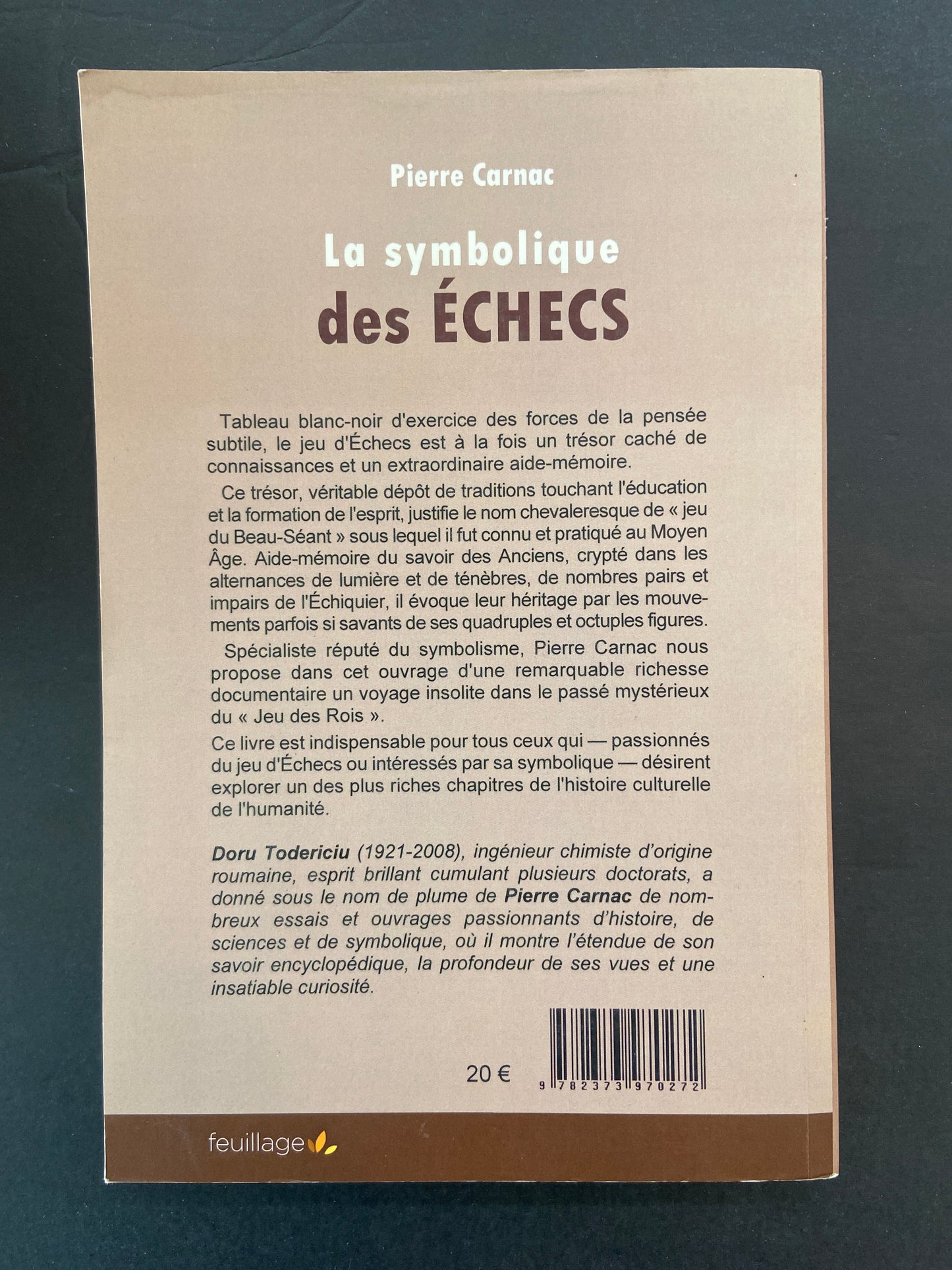 LA SYMBOLIQUE DES ÉCHECS