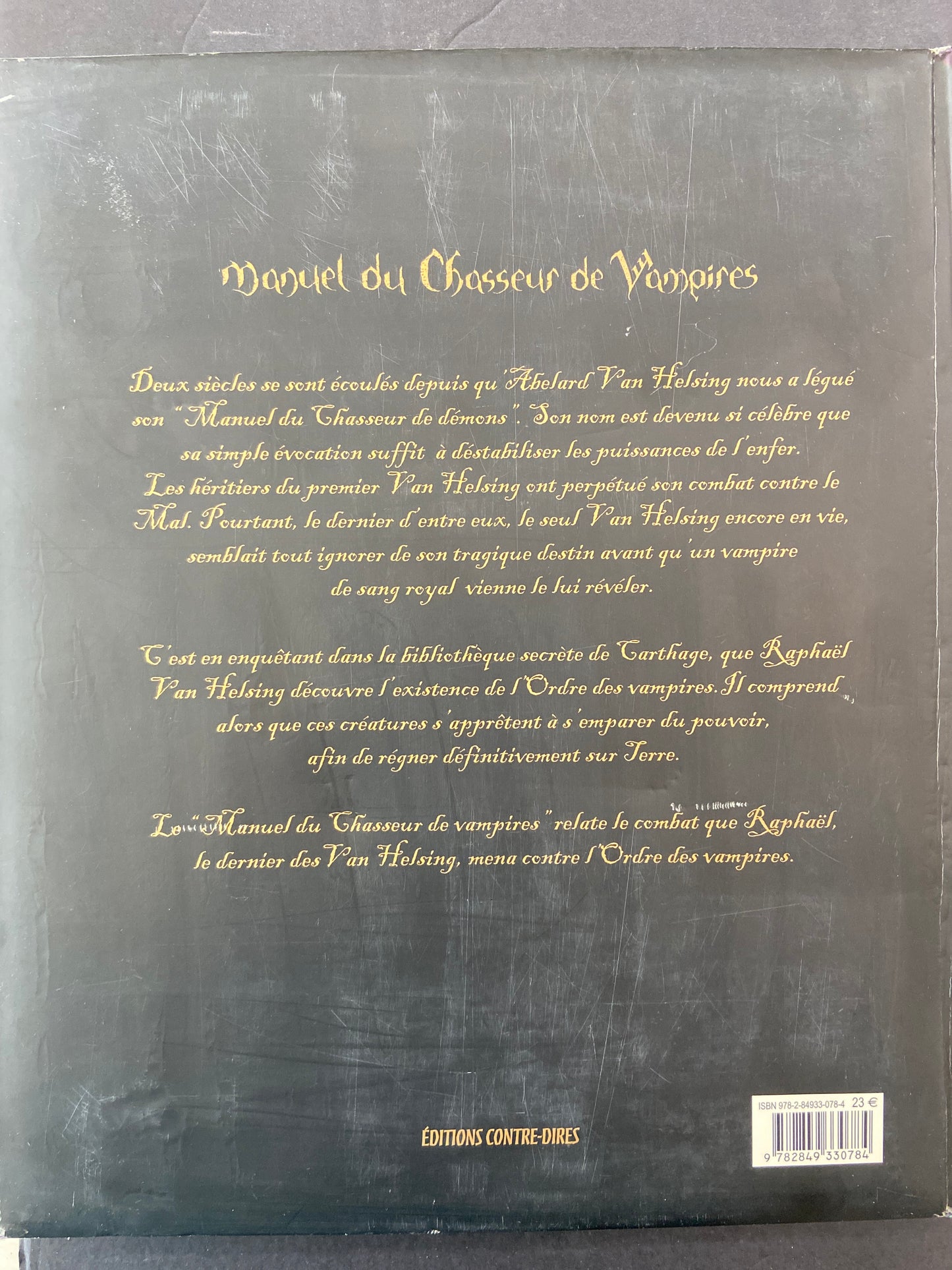 MANUEL DU CHASSEUR DE VAMPIRES