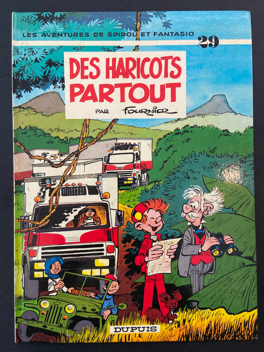 SPIROU ET FANTASIO - TOME 29 - DES HARICOTS PARTOUT