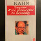 ESQUISSE D'UNE PHILOSOPHIE DU MENSONGE