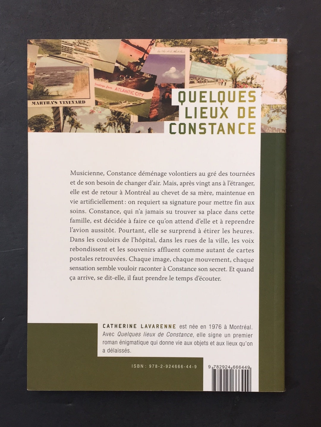 QUELQUES LIEUX DE CONSTANCE