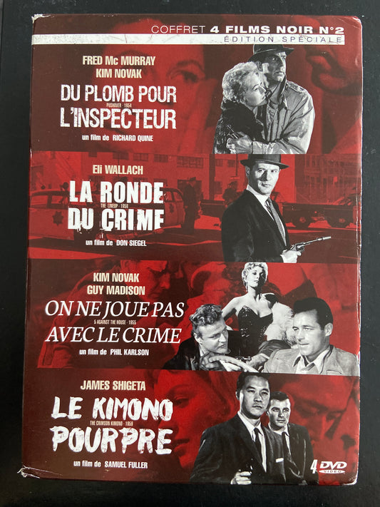 ZONE 2 - COFFRET 4 FILMS NOIRS - VOL.02