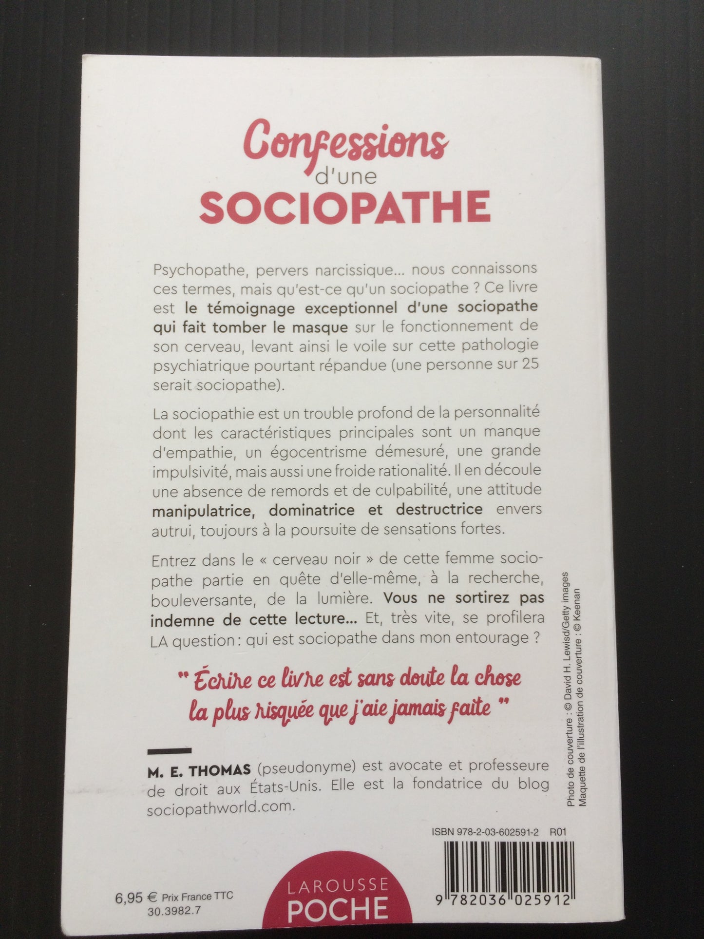 CONFESSIONS D'UNE SOCIOPATHE ; DANS LA TÊTE D'UNE MANIPULATRICE