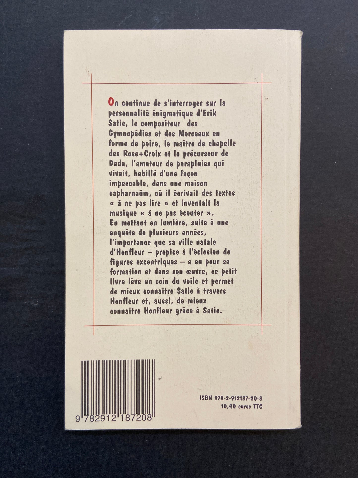 ERIK SATIE HONFLEURAIS