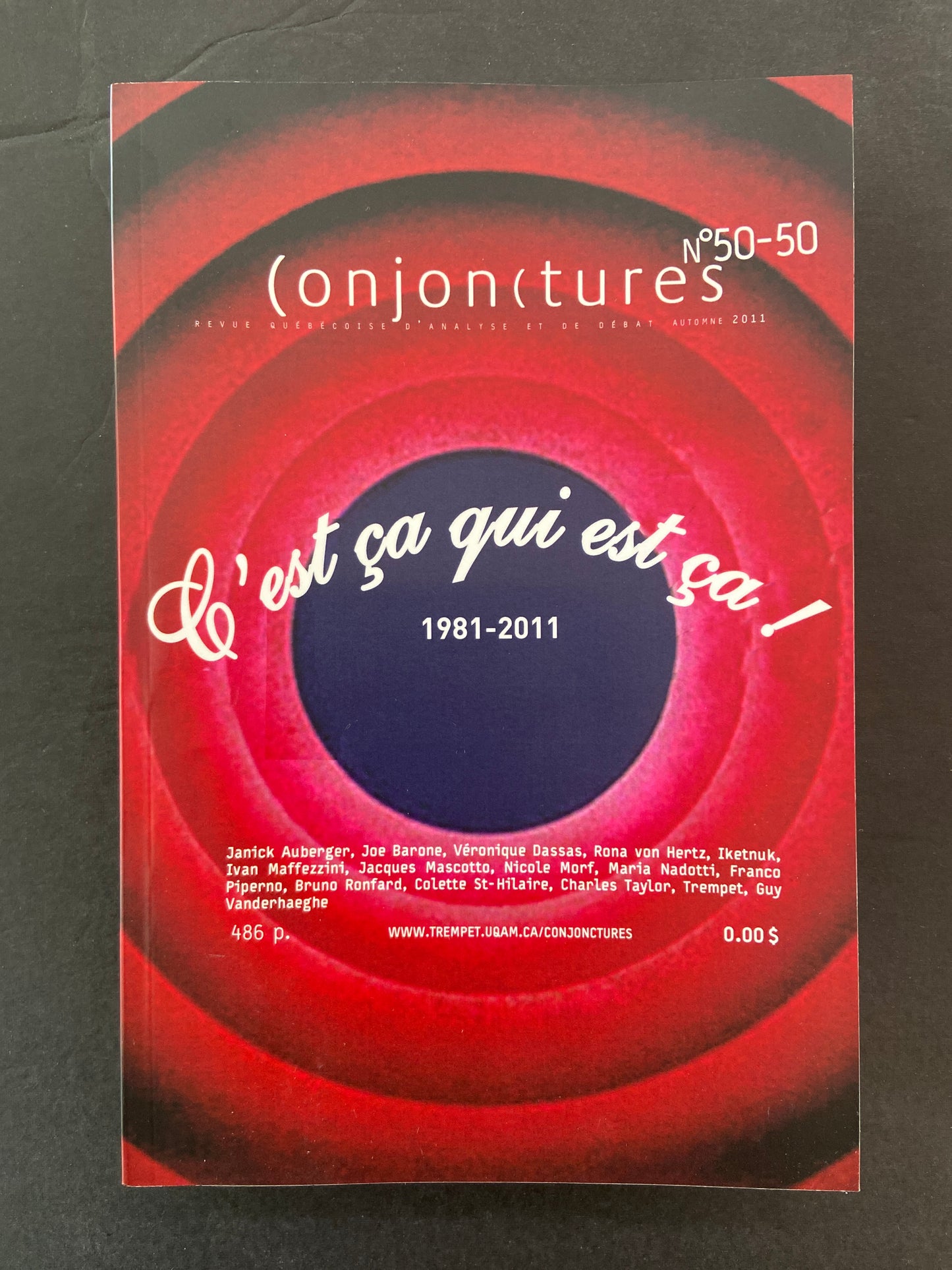 CONJONCTURES N°50-50 - 1981-2011