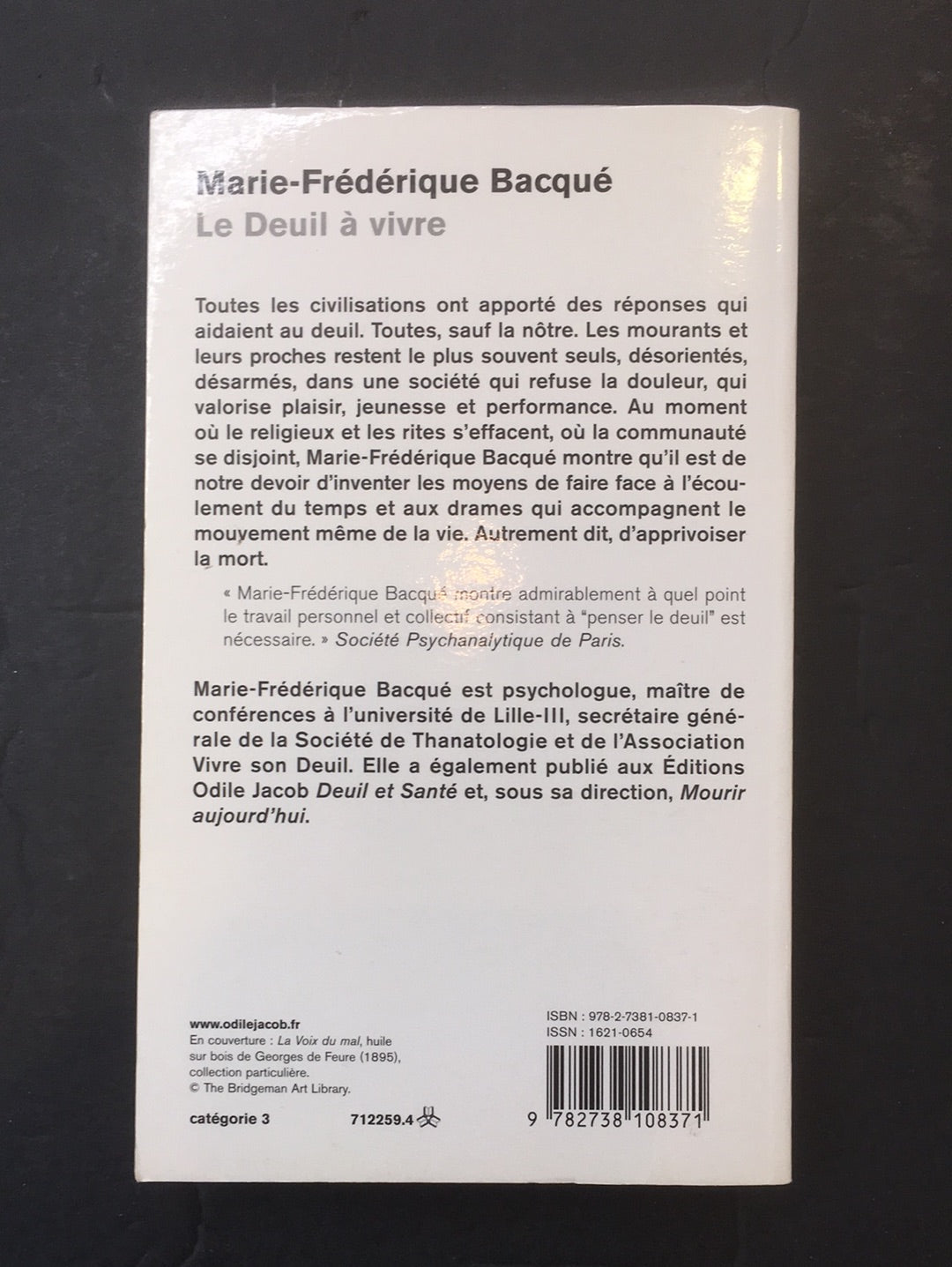 LE DEUIL À VIVRE