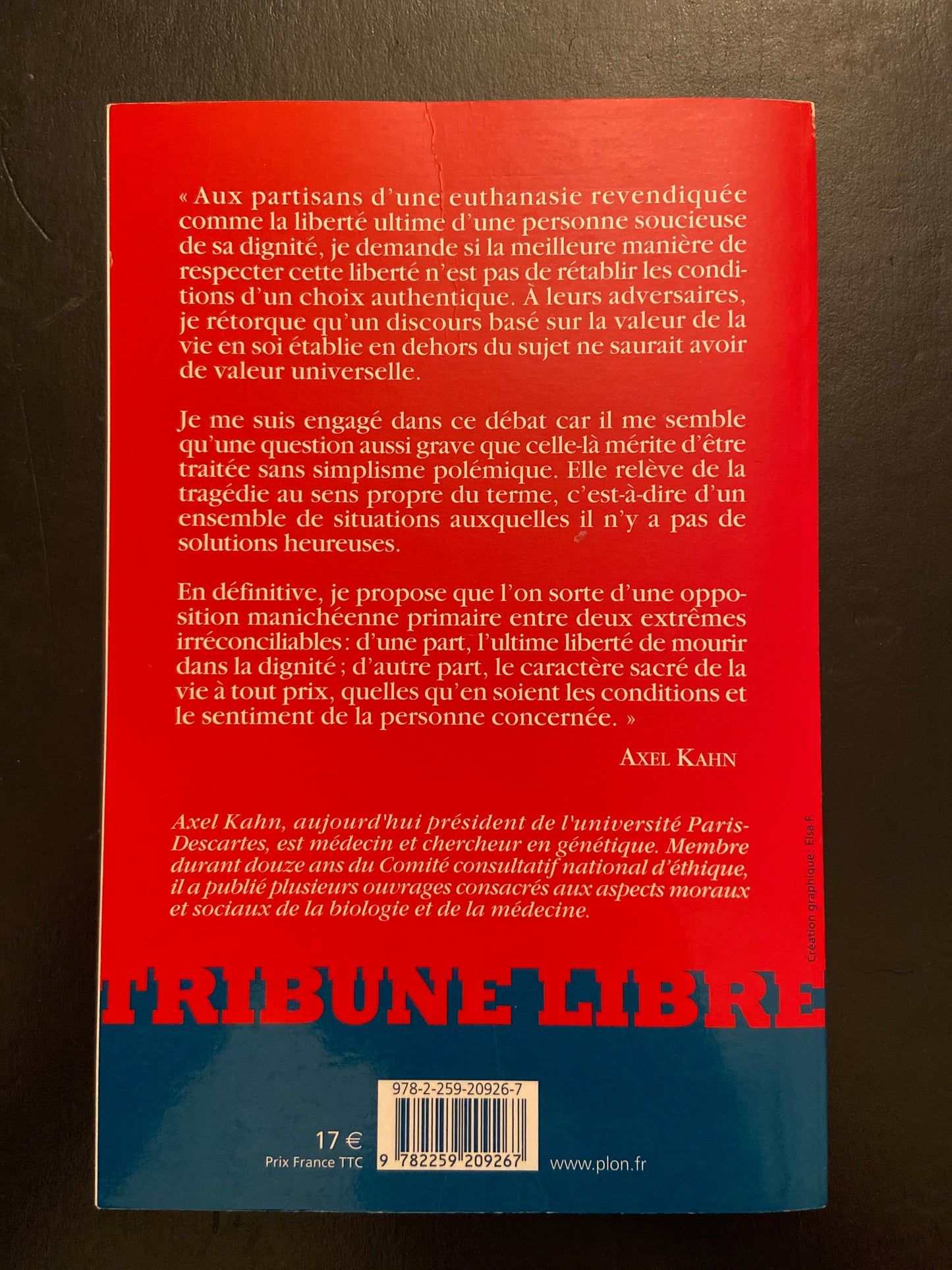 L'ULTIME LIBERTÉ?