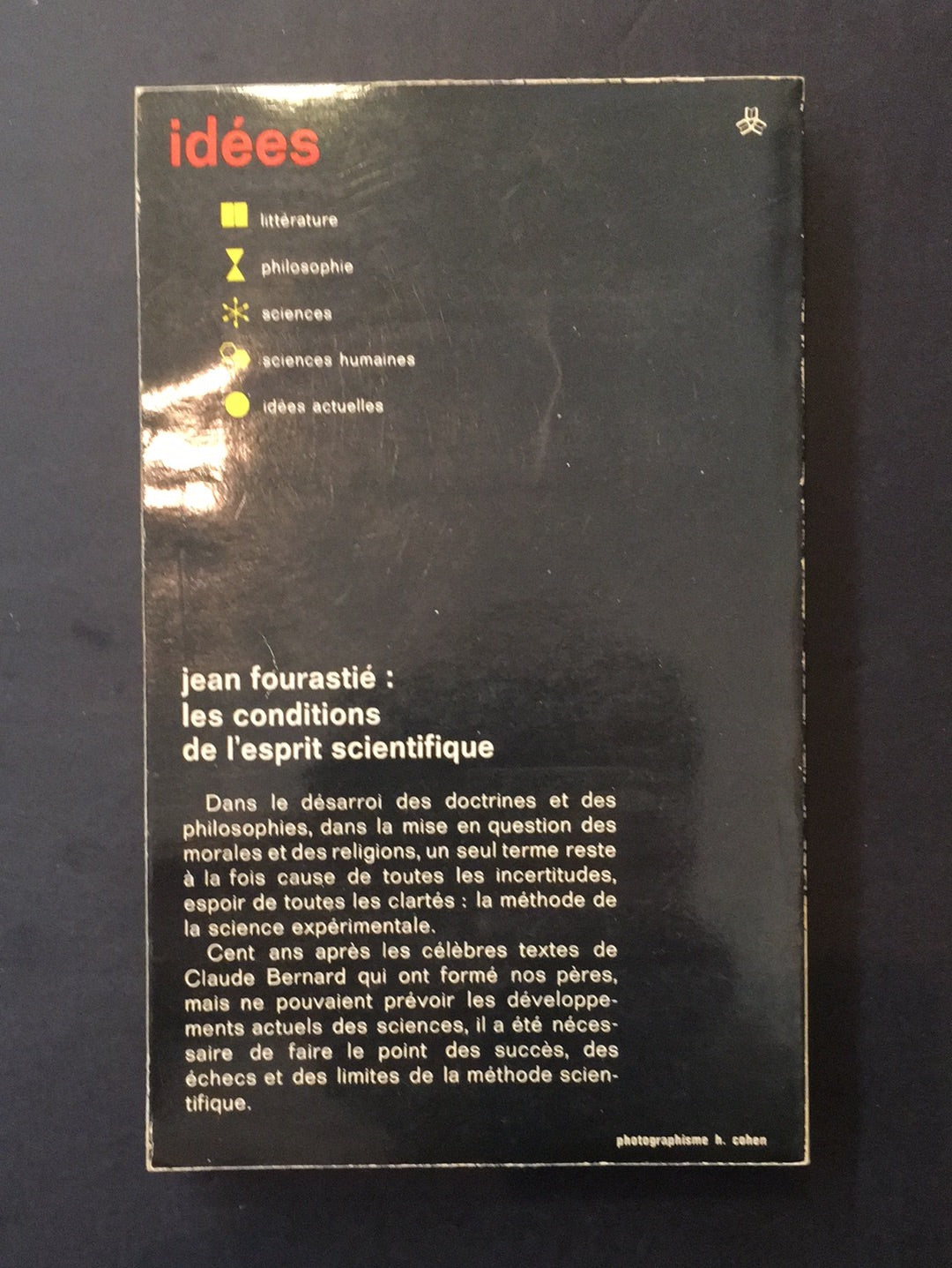 LES CONDITIONS DE L'ESPRIT SCIENTIFIQUE