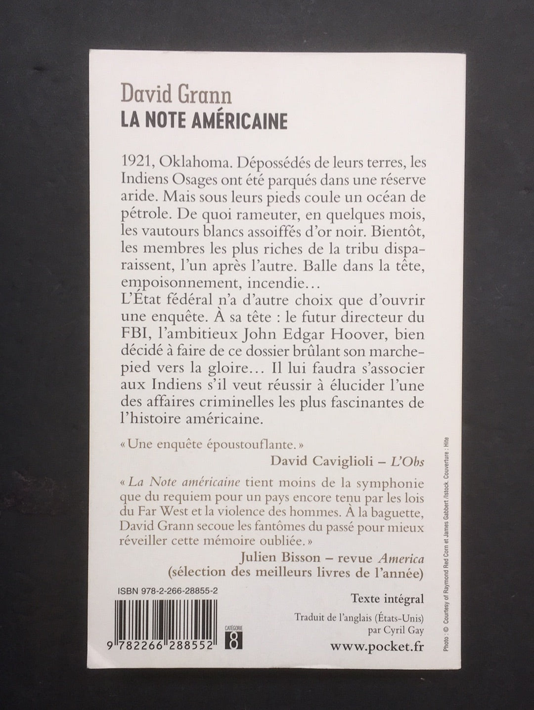 LA NOTE AMÉRICAINE