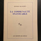 LA COMMUNAUTÉ INAVOUABLE