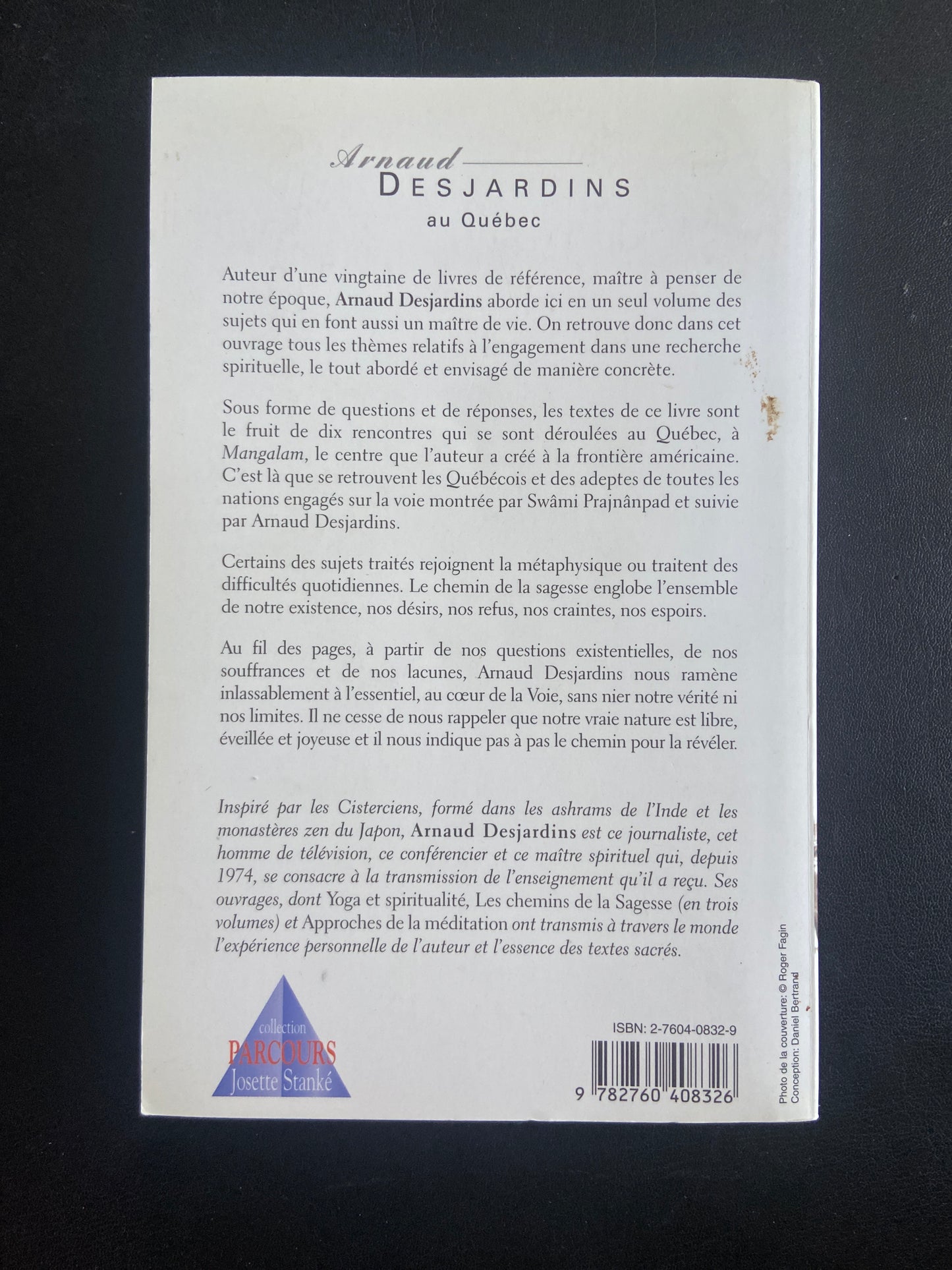 ARNAUD DESJARDINS AU QUÉBEC