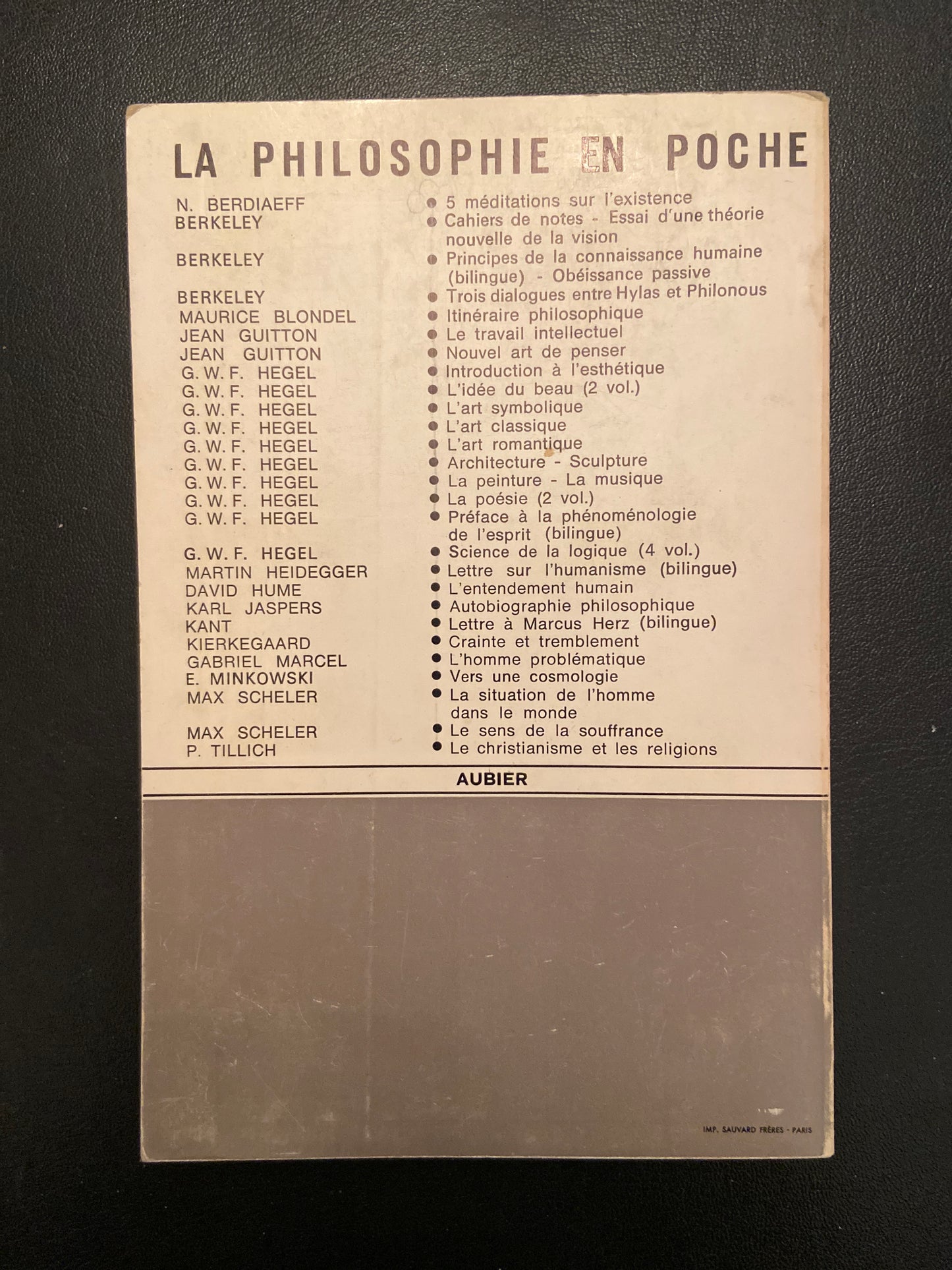 TROIS DIALOGUES ENTRE HYLAS ET PHILONOUS