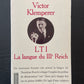 LTI LA LANGUE DU III ème REICH