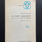 LA PART MAUDITE