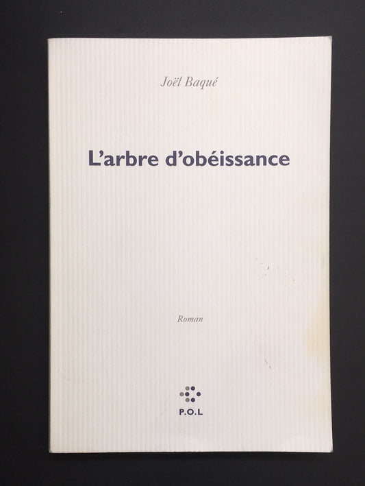 L'ARBRE D'OBÉISSANCE