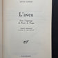 L'AVEU - DANS L'ENGRENAGE DU PROCÈS DE PRAGUE