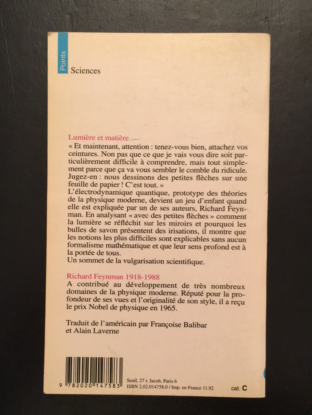 LUMIÈRE ET MATIÈRE