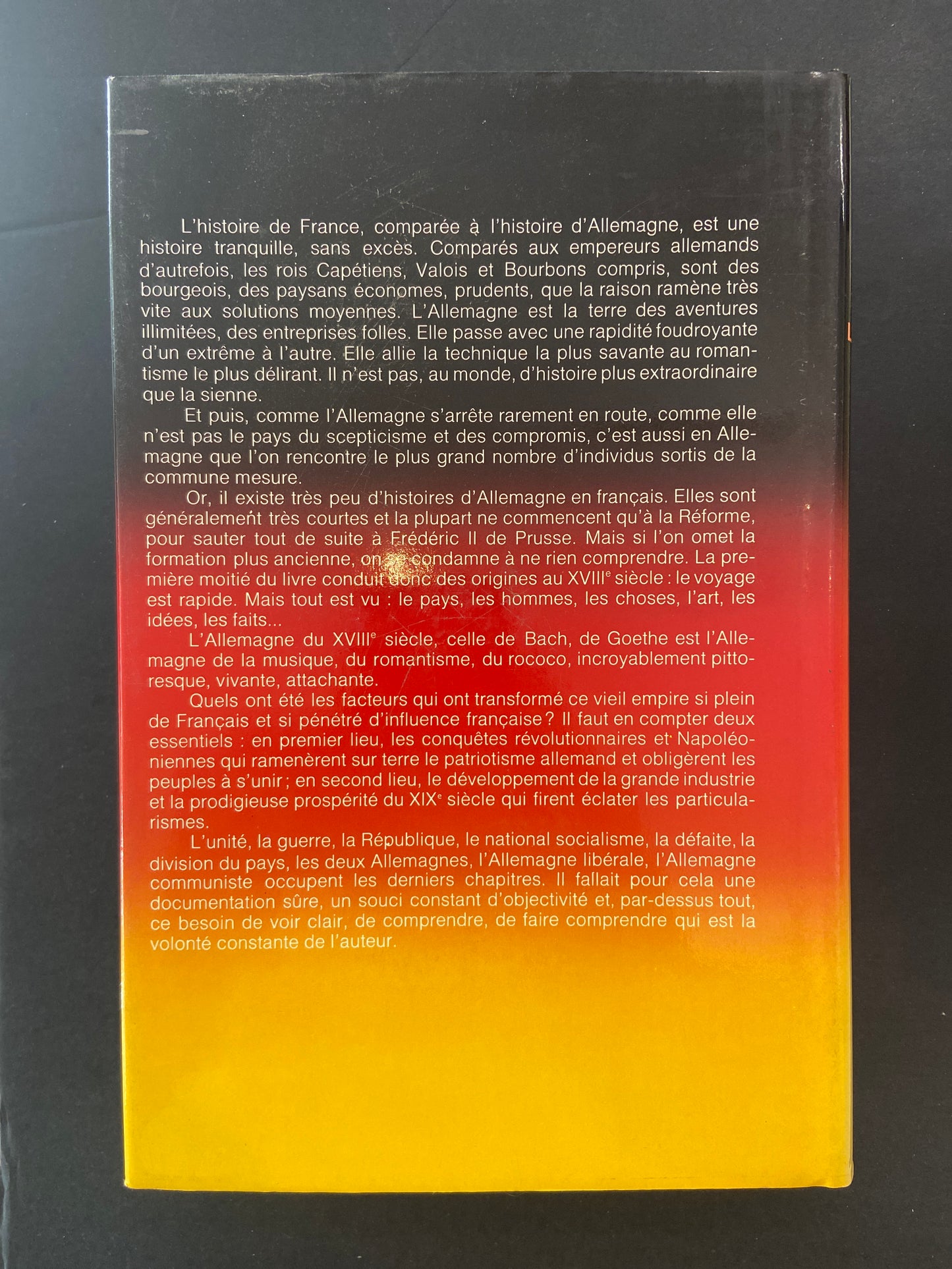 HISTOIRE DE L'ALLEMAGNE