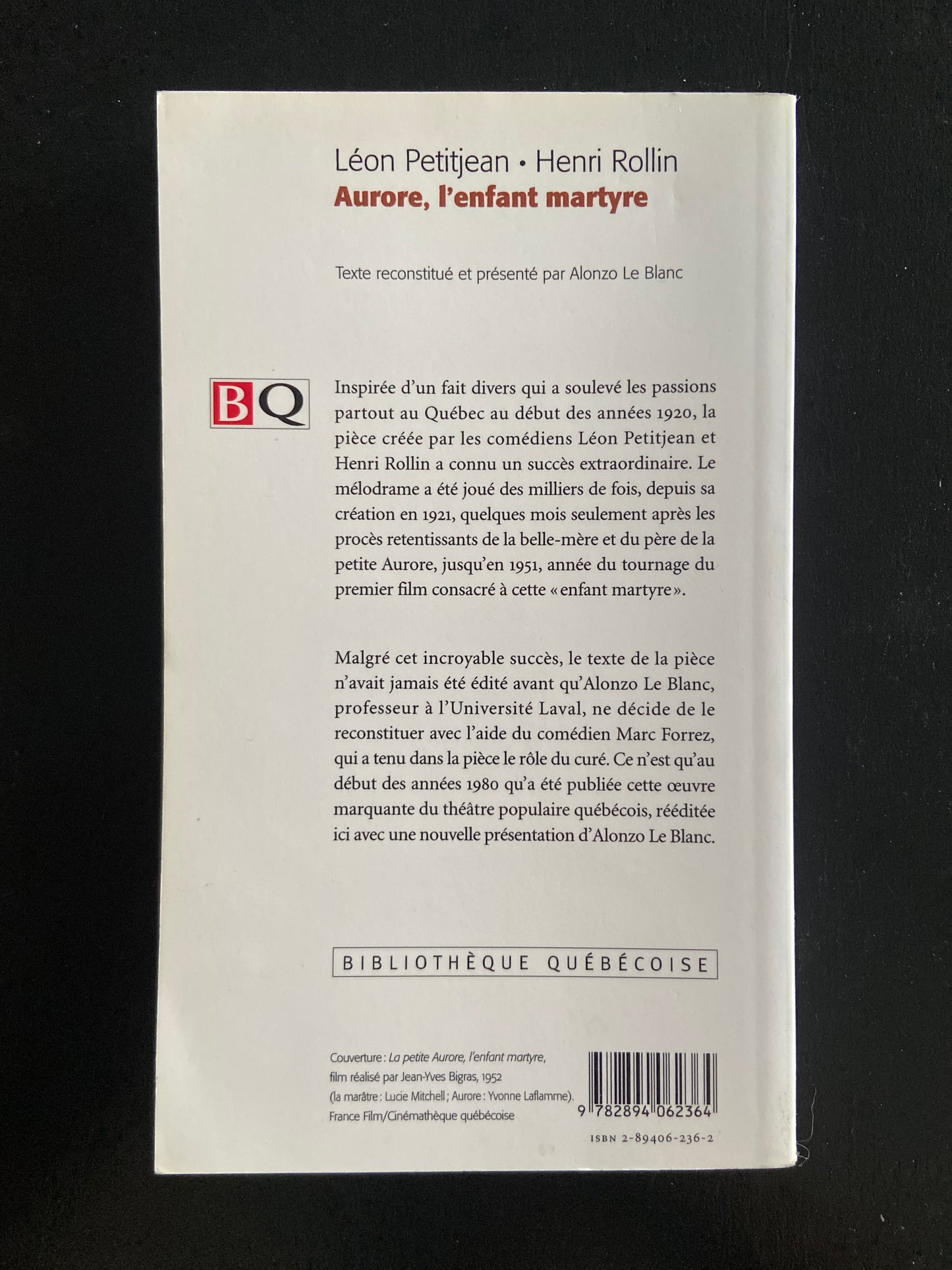 AURORE L'ENFANT MARTYRE