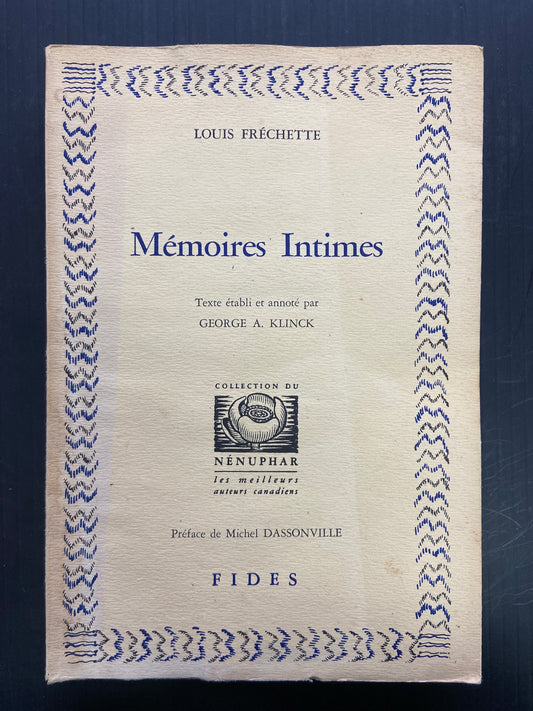 MÉMOIRES INTIMES
