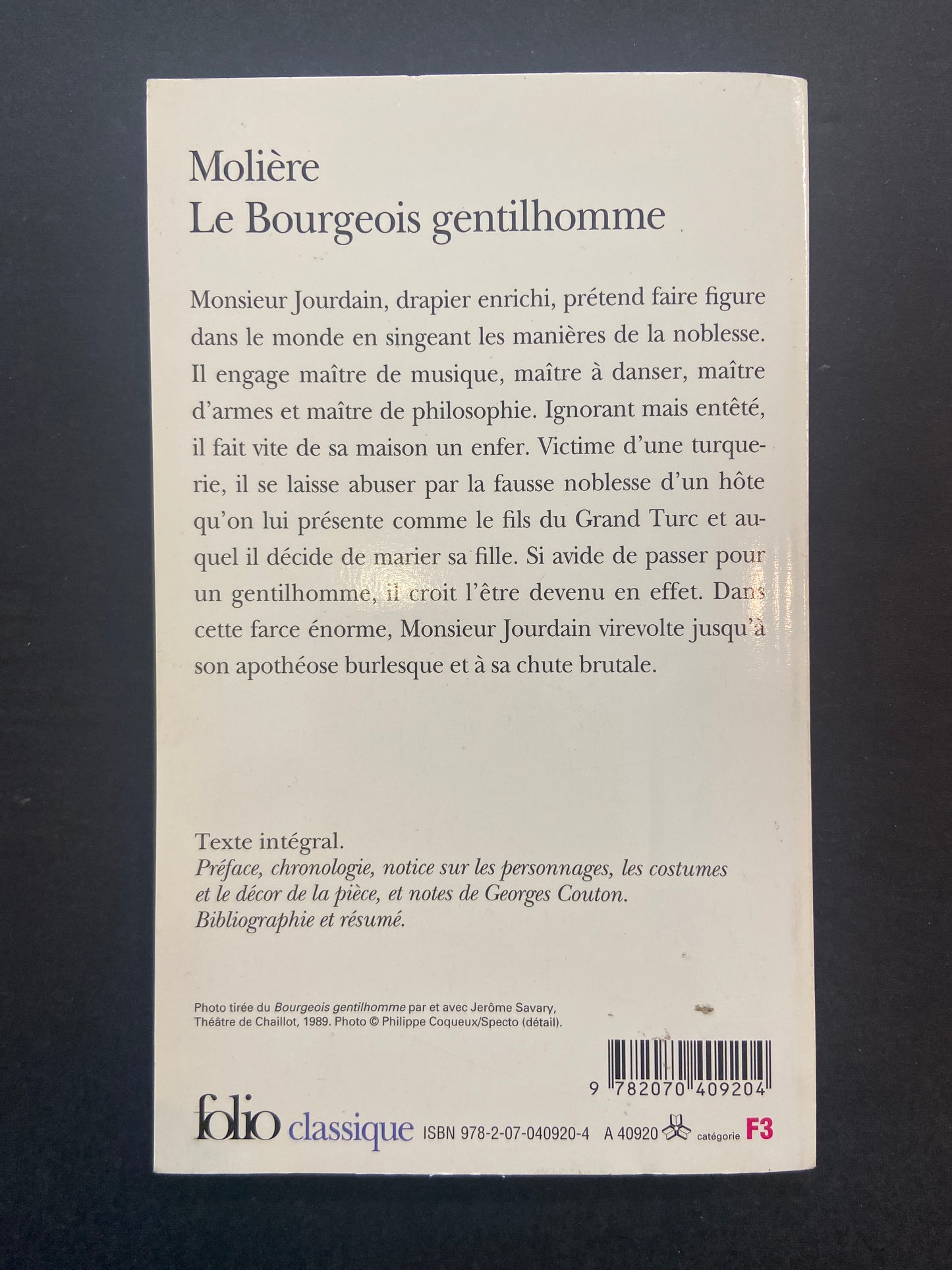 LE BOURGEOIS GENTILHOMME