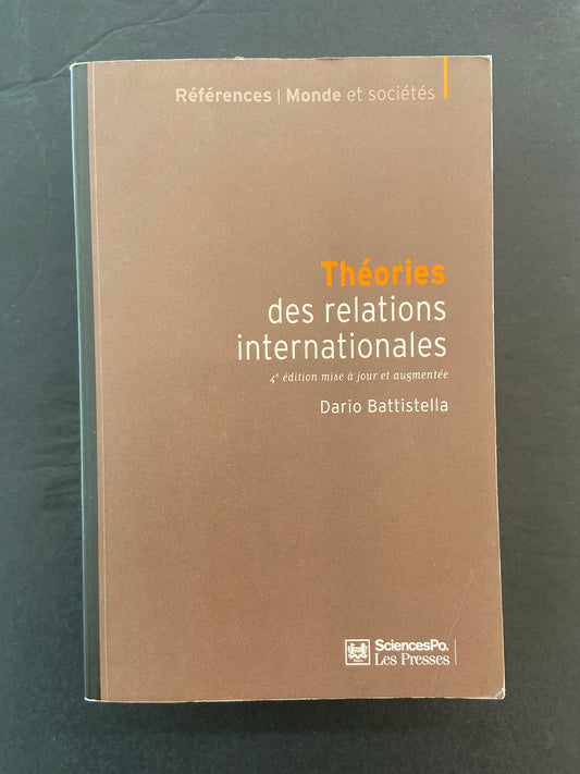 THÉORIES DES RELATIONS INTERNATIONALES