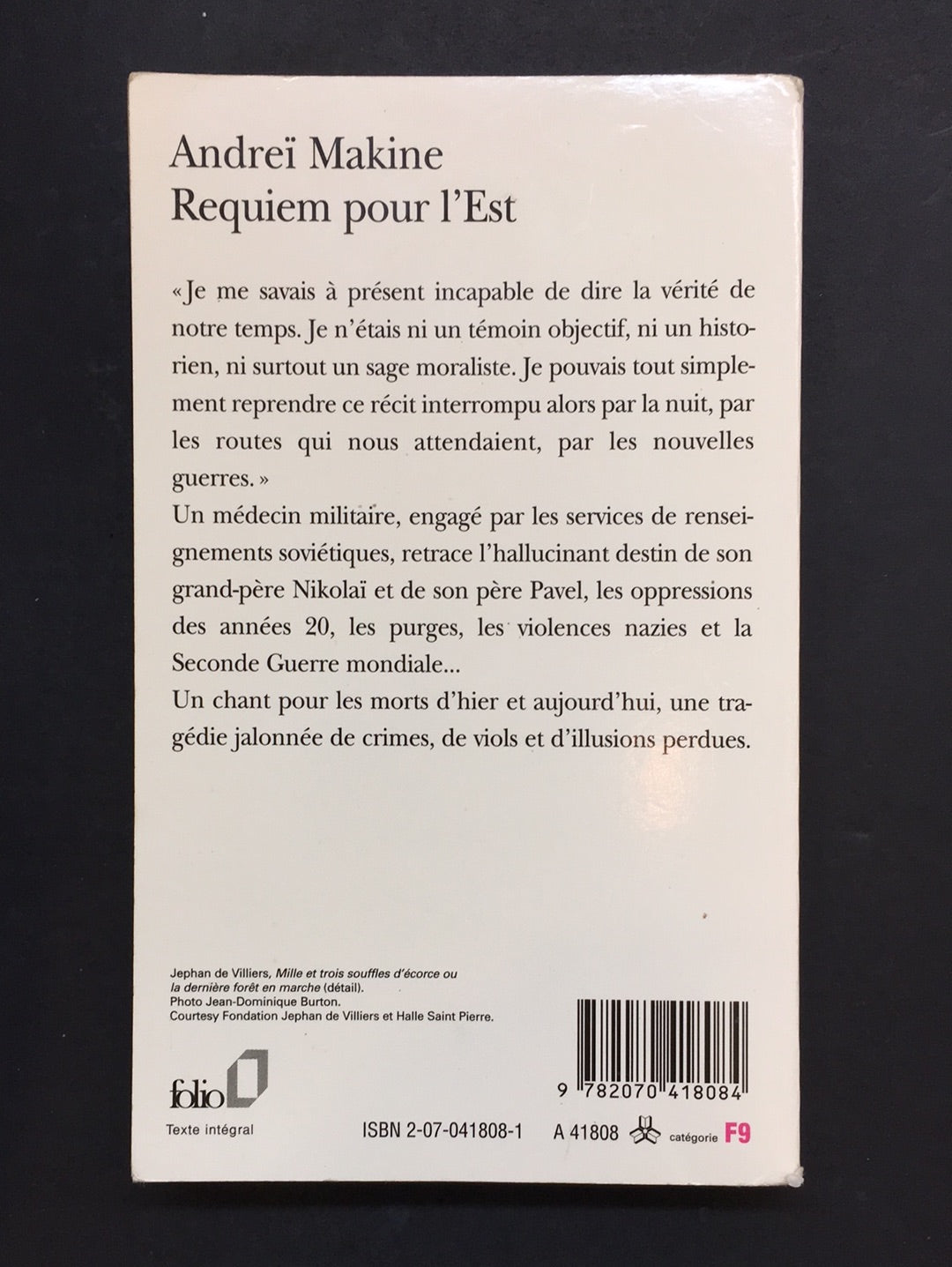 REQUIEM POUR L'EST