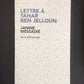 LETTRE À TAHAR BEN JELLOUN