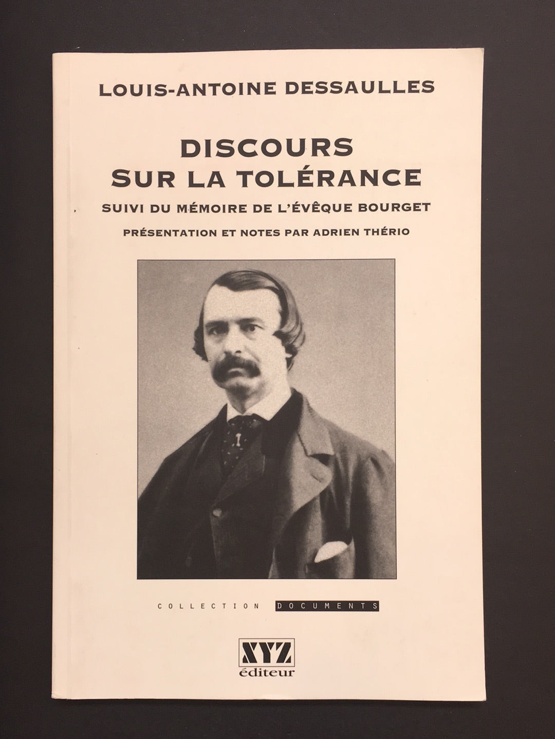 DISCOURS SUR LA TOLÉRANCE