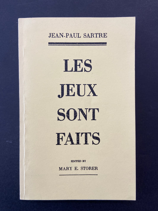 LES JEUX SONT FAITS