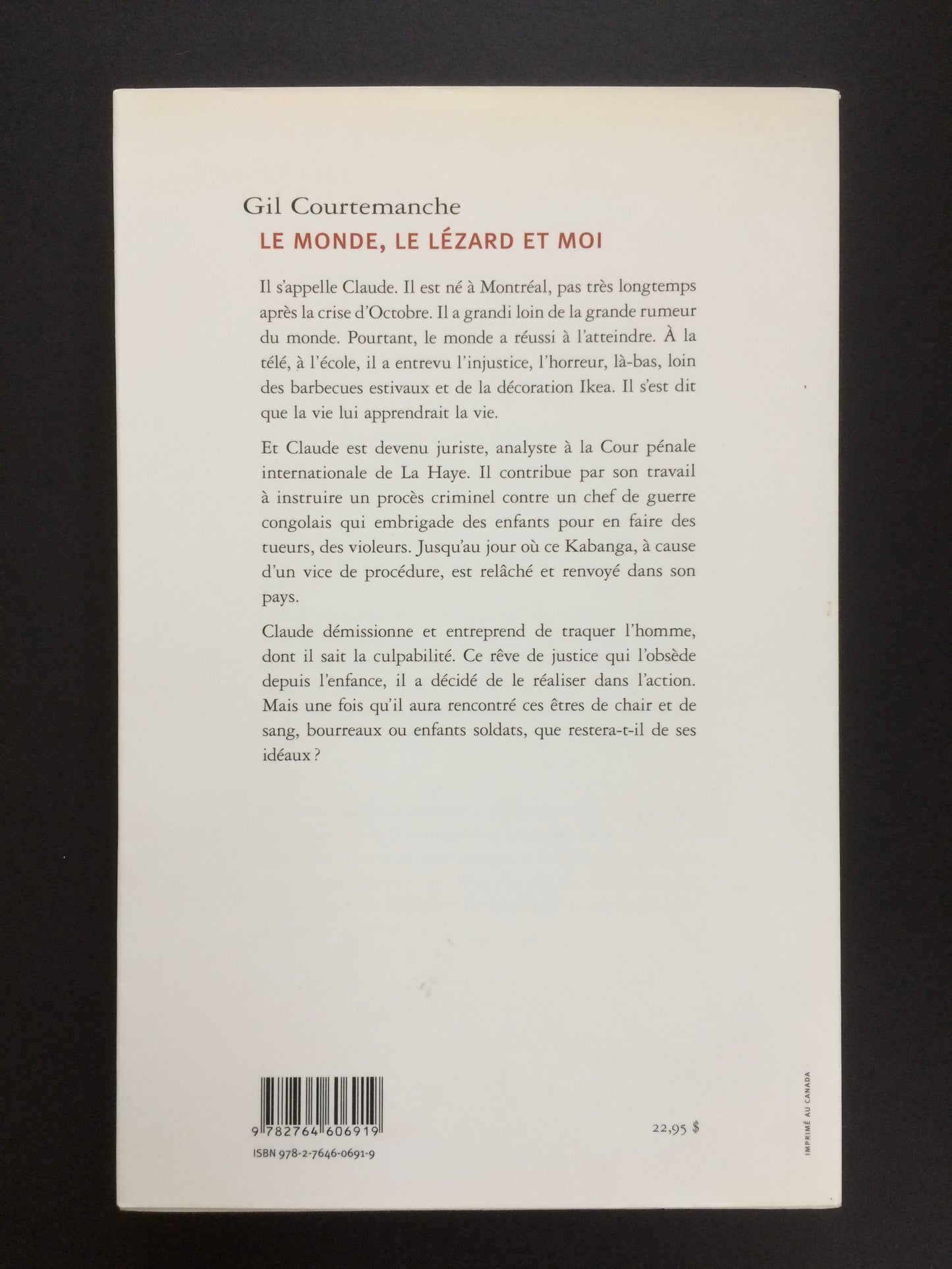 LE MONDE LE LÉZARD ET MOI