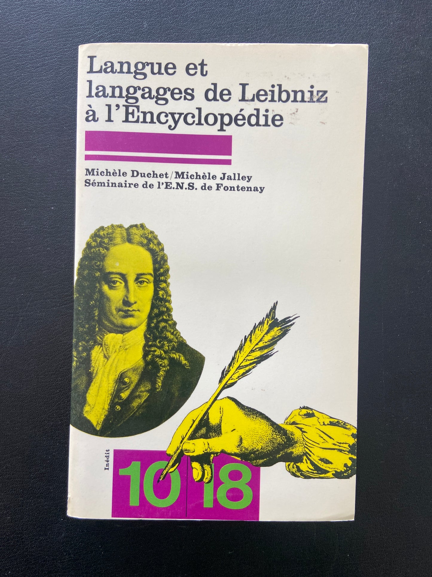 LANGUES ET LANGAGES DE LEIBNIZ À L'ENCYCLOPÉDIE